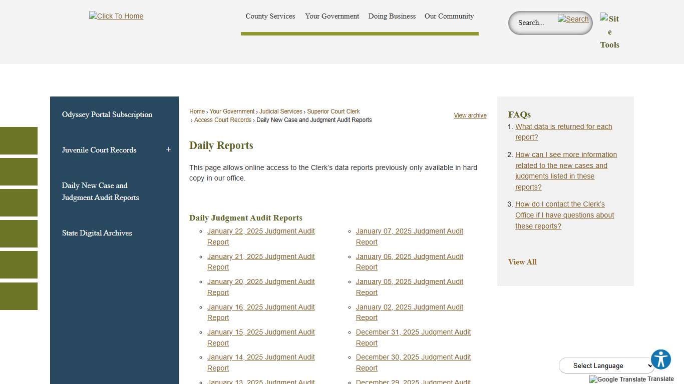 Daily Reports Snohomish County, WA - Official Website